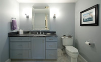 Modern Bathroom Remodel With Custom Tile